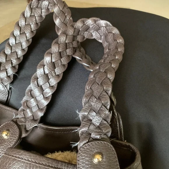 GUCCI Brown Leather Tote Bag - Picture 12 of 14